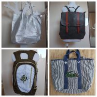 Tasche Rucksack Shopper Leder silber Lacoste Frottee Nordrhein-Westfalen - Krefeld Vorschau