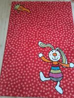 Webteppich rainbow rabbit 120x170 rot hase Baden-Württemberg - Engstingen Vorschau