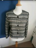 H&M ⭐ Damen Jacke Blazer Bouclé festlich Gr 42 Hessen - Haiger Vorschau