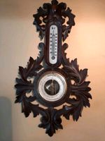 Antikes Barometer,  Holz Geschnitzt ,, Otto Alberti, Nordhausen " Frankfurt am Main - Bonames Vorschau