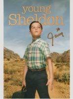 Original Iain Armitage Autogramm ( Young Sheldon ) Bayern - Rödental Vorschau