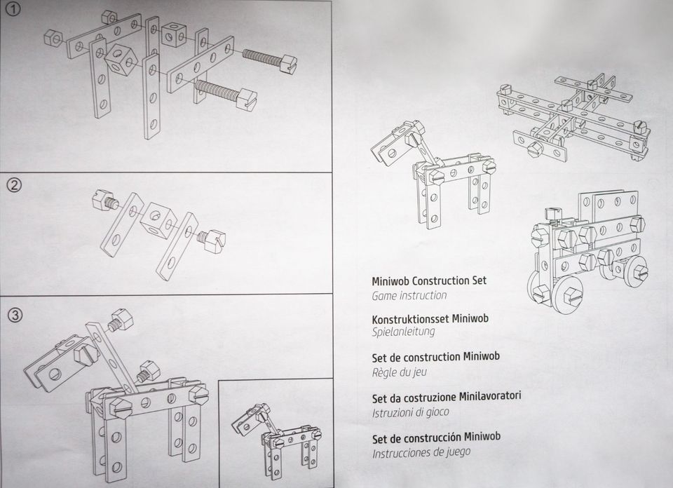 Montessori Konstruktionsspiel „Schrauben & Drehen", Werkzeug Holz in Solingen