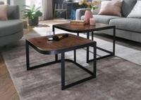 Wohnling Couchtisch Massivholz 2er Set Mango Bayern - Augsburg Vorschau
