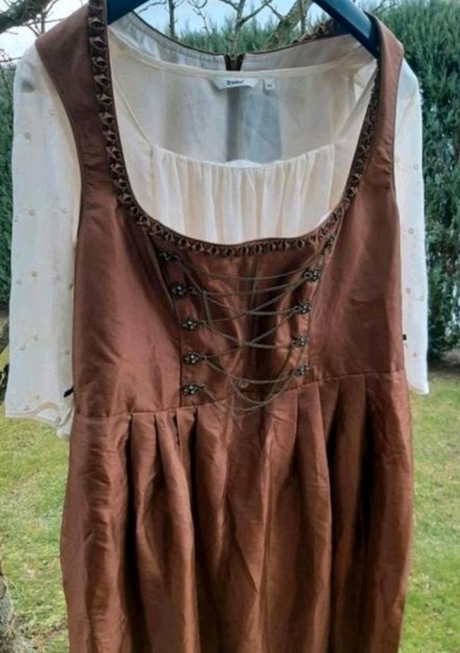 Damen Edel Dirndl NEU tramontana + Schürze + Trachtenbluse in Ansbach