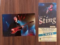 Sting Live 1993 Konzertkarte Ticket Frankfurt Festhalle + Foto Rheinland-Pfalz - Trier Vorschau