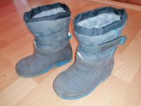 Gefütterte Winterstiefel Gr. 25 mit Reflektor Kinderschuhe Thüringen - Wollersleben Vorschau