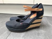 Tommy Hilfiger Espadrilles Keilsandalen Sandaletten blau 39 Bayern - Schwebheim Vorschau