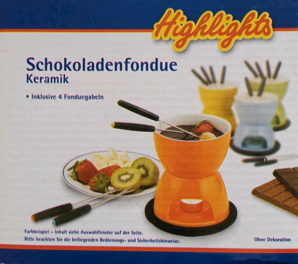 Schokoladenfondue (Keramik) in Hamburg
