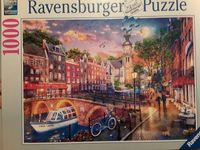 1000 Teile Puzzle Ravensburger Sonnenuntergang über Amsterdam Berlin - Neukölln Vorschau