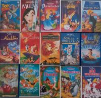 VHS Videokassetten 15 ORIGINAL Walt Disney Filme Nordrhein-Westfalen - Gelsenkirchen Vorschau