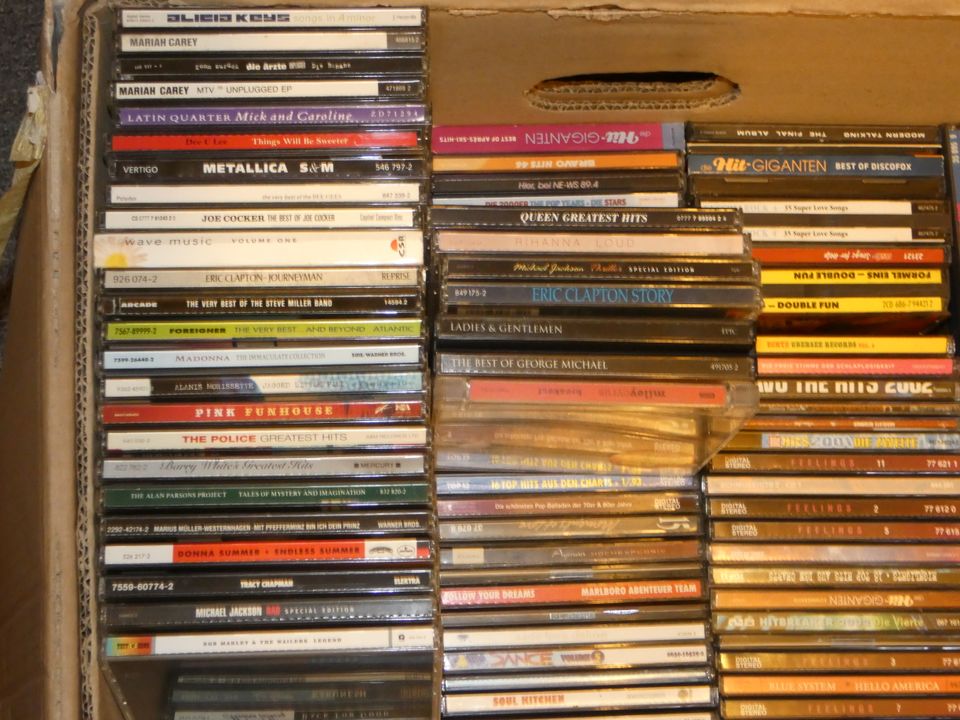 400 Musik CDs, Rock Pop Sampler, kein Schlager oder Klassik in Neuss