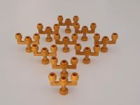 4/10 Lego Kerzenständer goldfarben NEU 73117 Baden-Württemberg - Hockenheim Vorschau