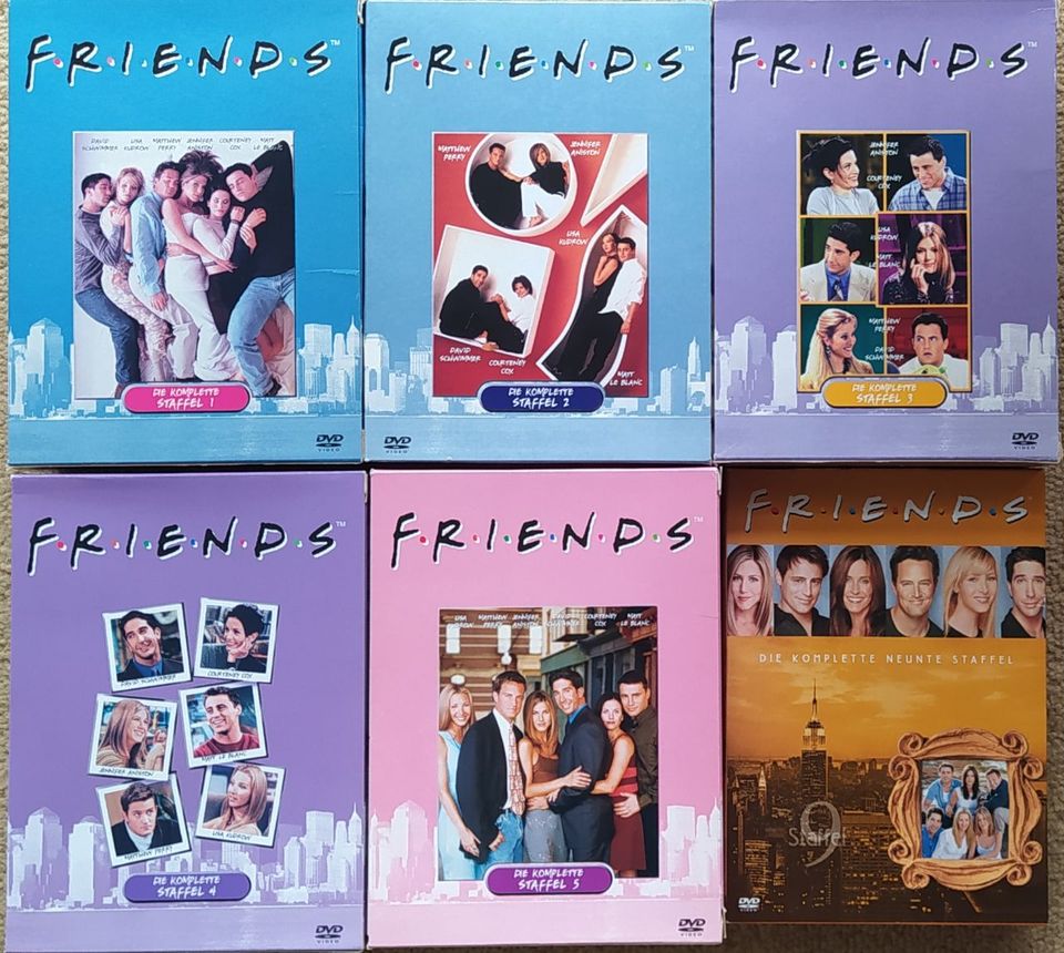 Friends-DVDs: Staffel 1-5, 9 in Dresden