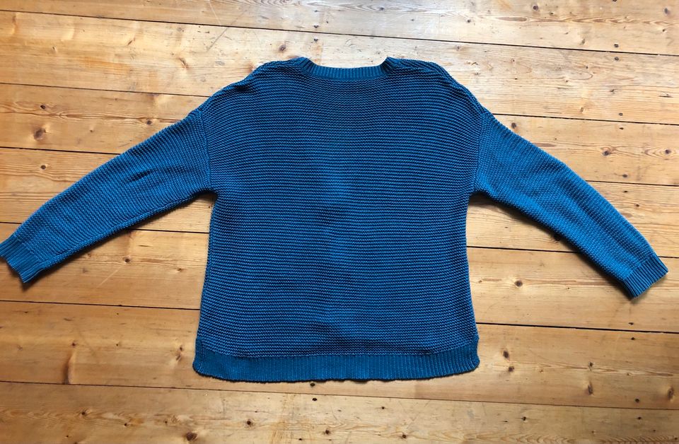 Damen Strickjacke taubenblau/ rauchblau, Gr. XL in Karlsruhe