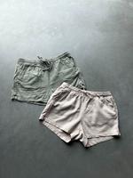 Doppelpack shorts h&m rosa khaki kurze Hosen xs  leinen Baden-Württemberg - Rottweil Vorschau