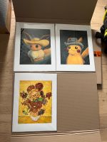 Eevee, Pikachu, Sunflora Giclee Druck Van Gogh Nordrhein-Westfalen - Königswinter Vorschau