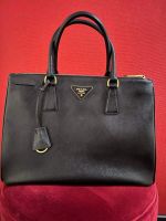 Große schwarze Prada Galleria Tasche aus Saffiano-Leder München - Ramersdorf-Perlach Vorschau