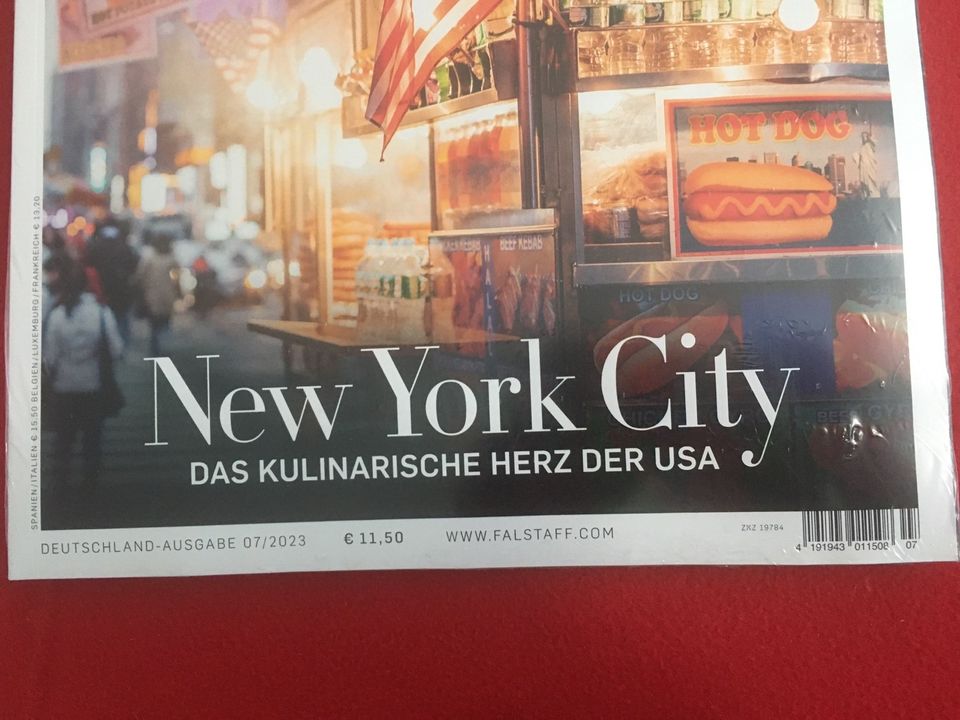 falstaff Sept. 2023 NewYork City * Das kulinarische Herz der USA in Düsseldorf