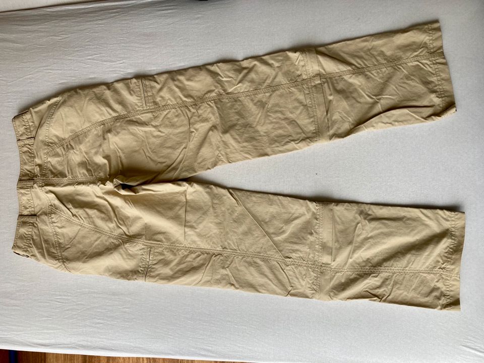 Schöffel Wanderhose beige Gr.36 damen Funktion, Bein abnehmbar in Leipzig