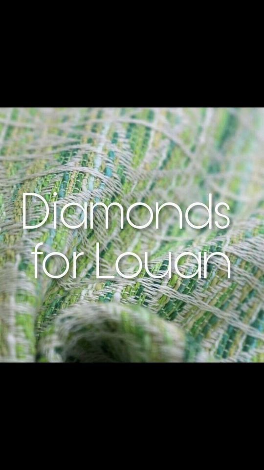 Kindsknopf Diamonds for Louan Größe 6 in Kakau