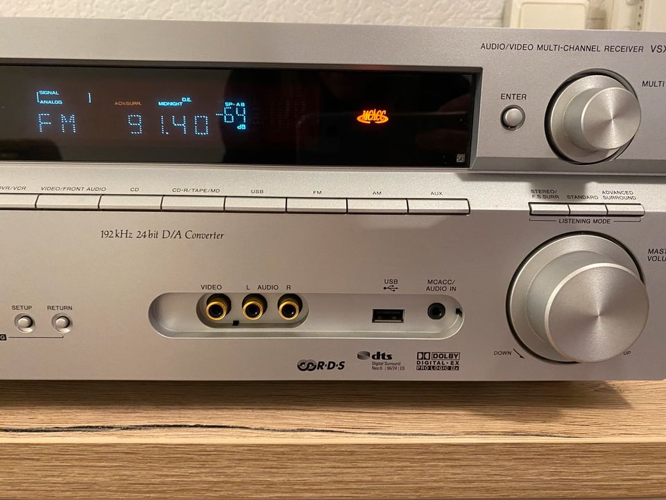 Pioneer Audio Multi Channel Heimkino Receiver VSX-817 silber in Berlin