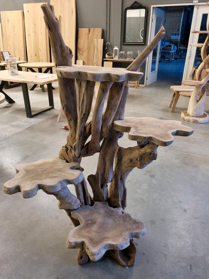 Kratzbaum Katzenbaum Massivholz Teak Holz Einzigartig ein Unikat in Uedem