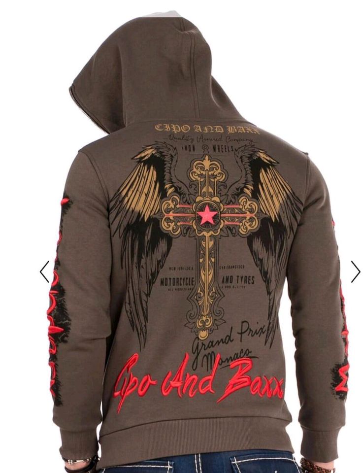 Hoodie f. Herren Cipo & Baxx Gr. L NEU mit Ettikett in Freudenberg