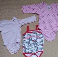 Set 3 Bodys Gr. 68 Herzchen und Hello Kitty Nordrhein-Westfalen - Bergisch Gladbach Vorschau