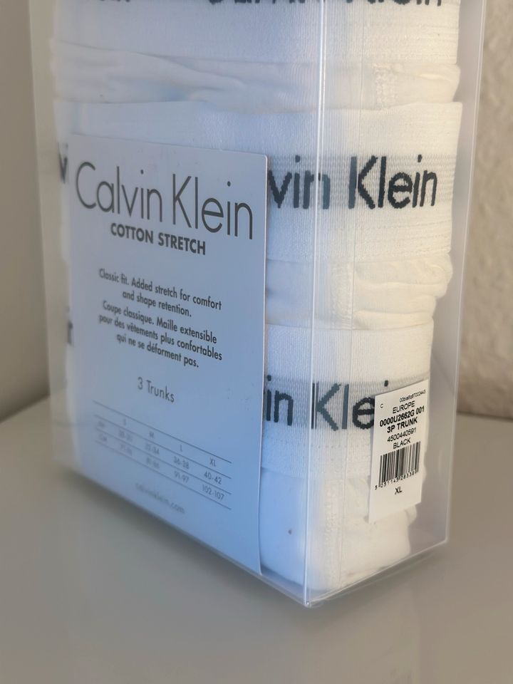 Calvin Klein Unterhosen - Cotton Stretch 3-Pack, XL, neu in Dortmund