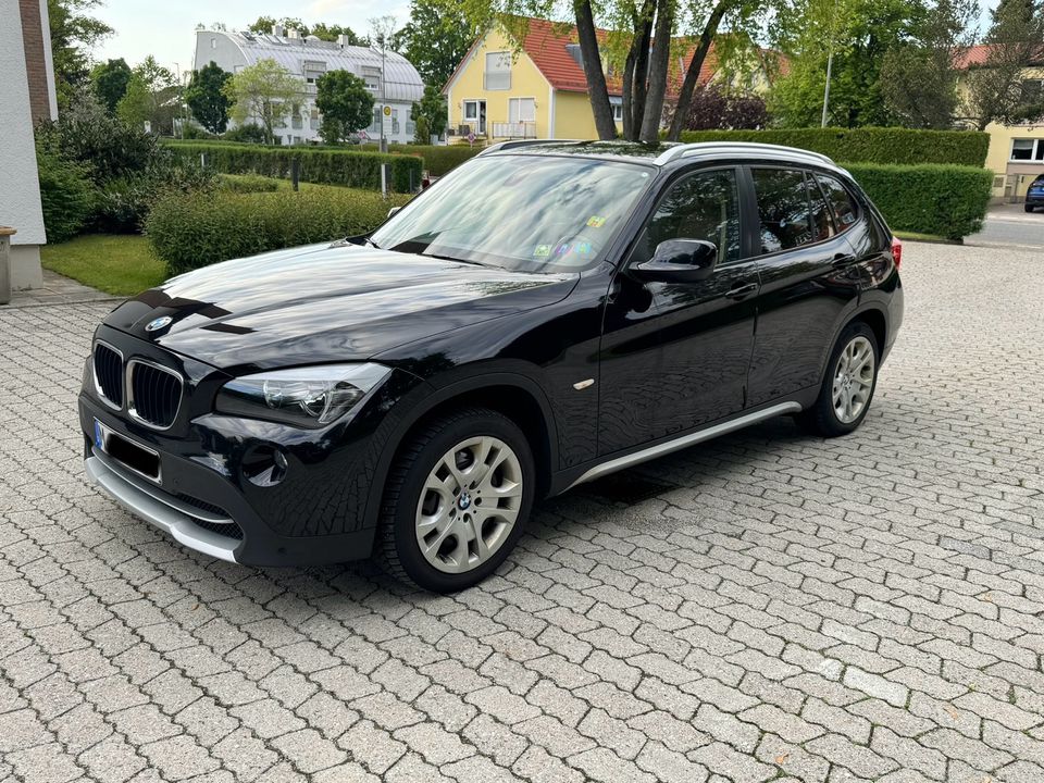 BMW X1 Drive18d Automatik AHK Parkhilfe Klima Sitzheizung Euro5 in München