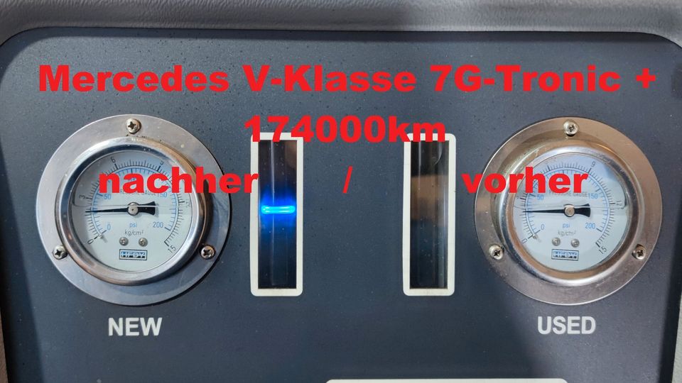 Getriebespülung / Getriebedialyse® Mercedes 5G-Tronic / 7G-Tronic / 7G-Tronic+ / 9G-Tronic 7G-Tronic+ / 9G-Tronic in Kiel