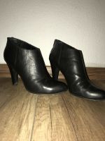 Belmondo Stiefelette schwarzes Leder Sachsen - Böhlen Vorschau