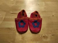 Lederpuschen/ Krabbelschuhe Größe 21, handgefertigt Baden-Württemberg - Mittelbiberach Vorschau