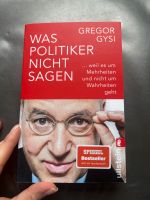 Was Politiker nicht sagen von Gregor Gysi (kartoniertes Buch) Bochum - Bochum-Mitte Vorschau