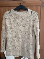 Grobstrick Pullover Größe S beige Saarland - Schmelz Vorschau