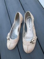 Tamaris Ballerina Gr. 37 beige Hessen - Reiskirchen Vorschau