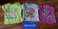 3 Mädchen Tshirts Gr 80 Sachsen-Anhalt - Dessau-Roßlau Vorschau