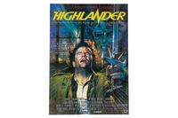 POSTER HIGHLANDER - ES KANN NUR EINEN GEBEN FILM PLAKAT 80er KULT Berlin - Marzahn Vorschau