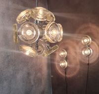 Space Age Sputnik Deckenlampe + 2 x Wandleuchte  Leclaire Schäfer Nordrhein-Westfalen - Hagen Vorschau