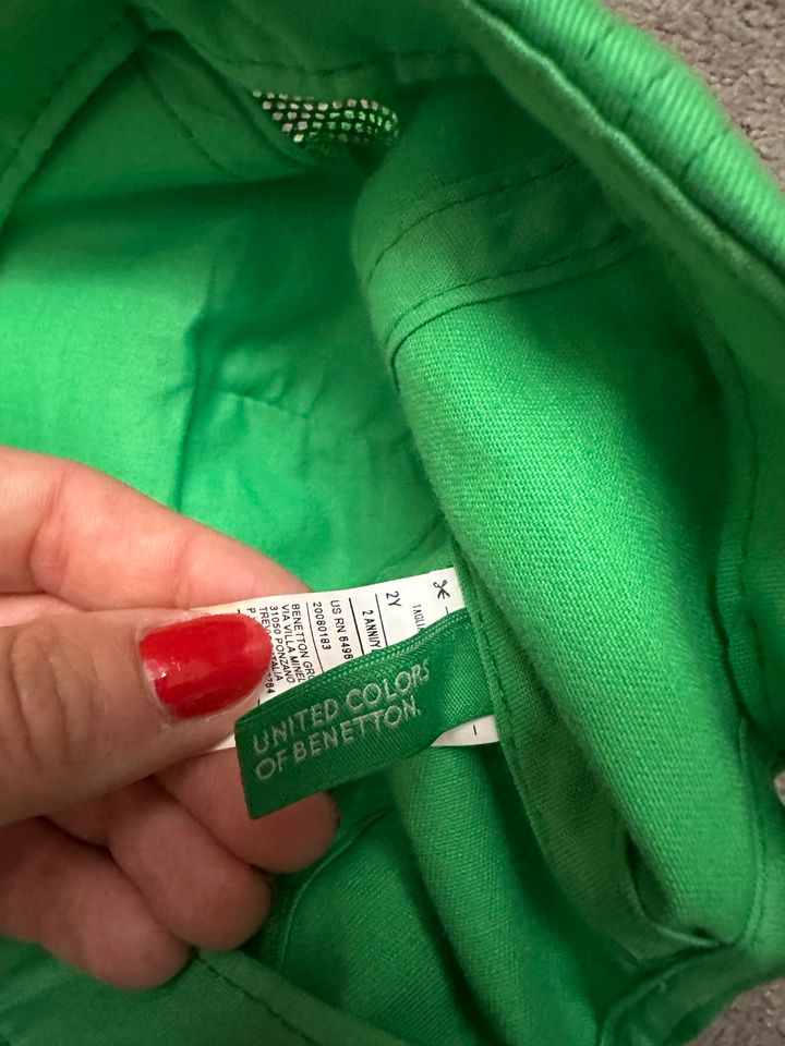 United colors of Benetton Käppi basecap grün neu in Tabarz/Thüringer Wald