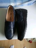 Echt Leder Damen Schuh blau 38 Schwerin - Großer Dreesch Vorschau