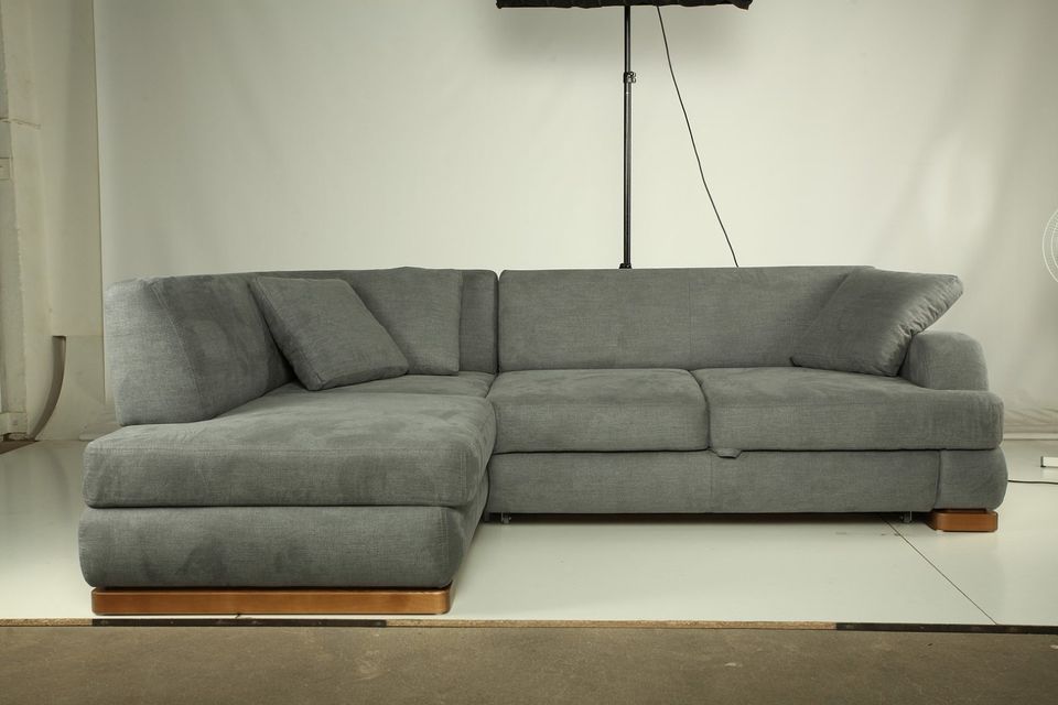 ECKSOFA MIT SCHLAFFUNKTION BETTKASTEN COUCH MIT STAURAUM NEU in München