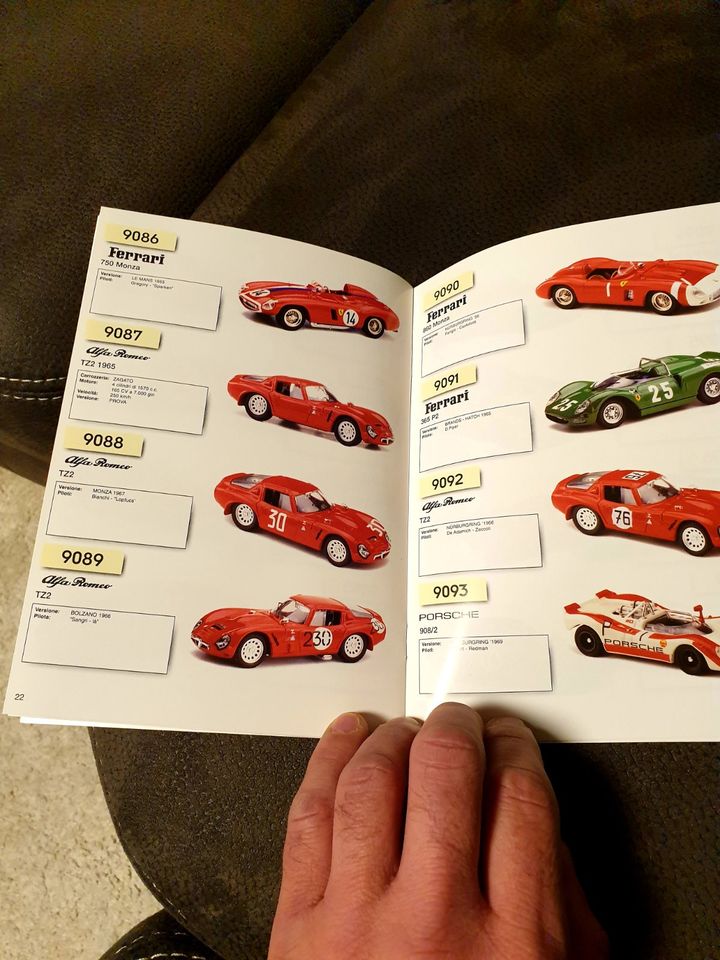 Modellautokatalog, Made in Italy, Alfa, Ferrari, Porsche, 1:43 in Brühl