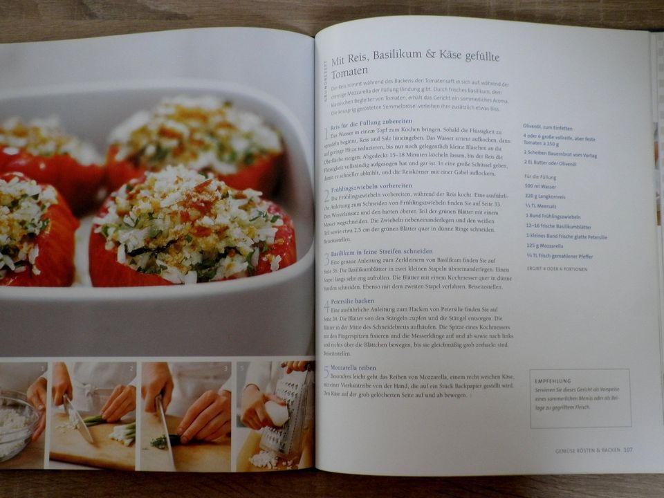 Gemüse perfekt zubereitet Kochbuch Rezepte 143 Seiten Viele Fotos in Üxheim