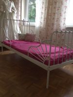 Kinderbett weiß Prinzessinnen Bett von Ikea aus Metal Matratze Bayern - Bogen Niederbay Vorschau