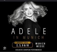 2 Adelle Tickets 03.08.24 (Parkett + nebeneinander) Leipzig - Gohlis-Mitte Vorschau