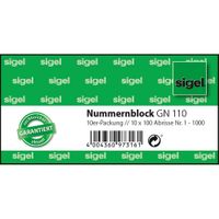 3x 10 Nummernblock Garderobenblock Los-Block Zahlenblock Nordrhein-Westfalen - Dülmen Vorschau