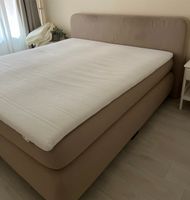 Boxspringbett 200x200 Beige Taupe Bergedorf - Hamburg Allermöhe  Vorschau