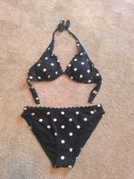Lascana Bikini, schwarz mit weißen Punkten Sachsen-Anhalt - Mücheln (Geiseltal) Vorschau