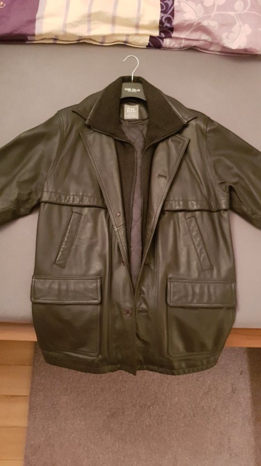 Lederjacke, Ledermantel, Winterjacke, Übergangsjacke, 50/L, top in Gummersbach